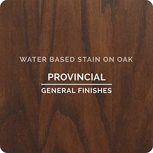 General Finishes Water-Based Wood Stain – Provincial, 1 Quart