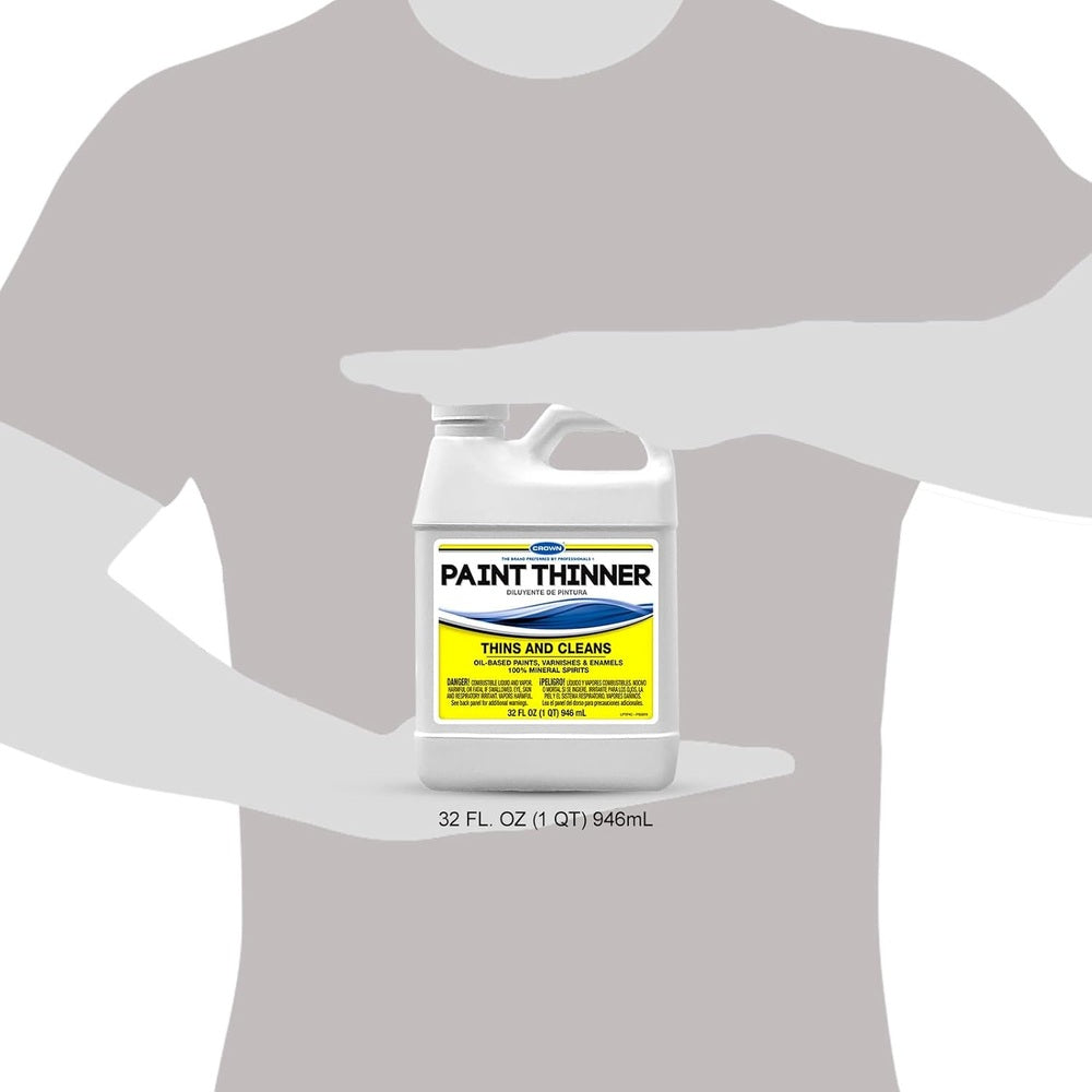 Crown CR.PT.P.64 Paint Thinner, 1 Quart