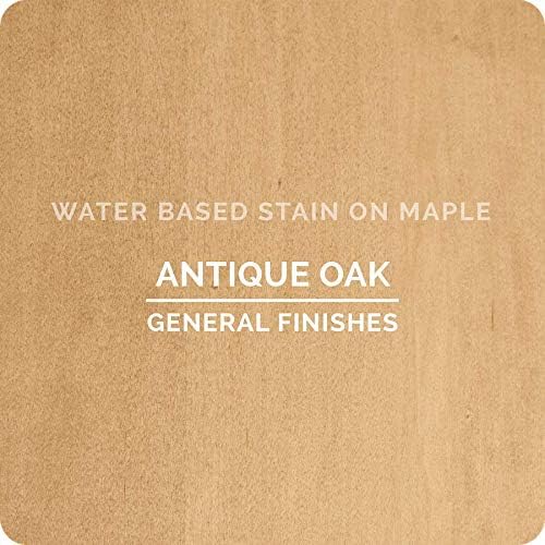 General Finishes Water-Based Wood Stain – Antique Oak, 1 Quart