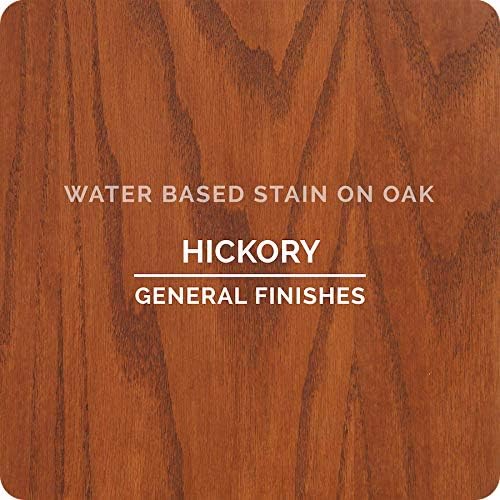 General Finishes Water-Based Wood Stain – Hickory, 1 Quart