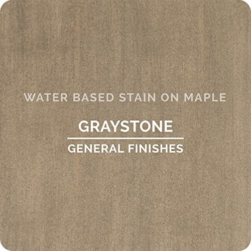 General Finishes Water-Based Wood Stain – Graystone, 1 Quart