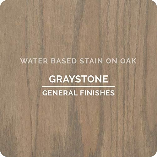 General Finishes Water-Based Wood Stain – Graystone, 1 Quart