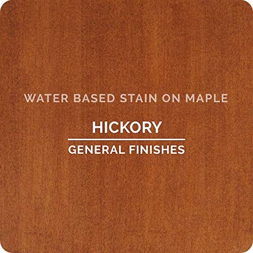 General Finishes Water-Based Wood Stain – Hickory, 1 Quart