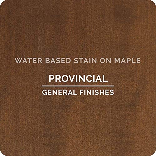 General Finishes Water-Based Wood Stain – Provincial, 1 Quart