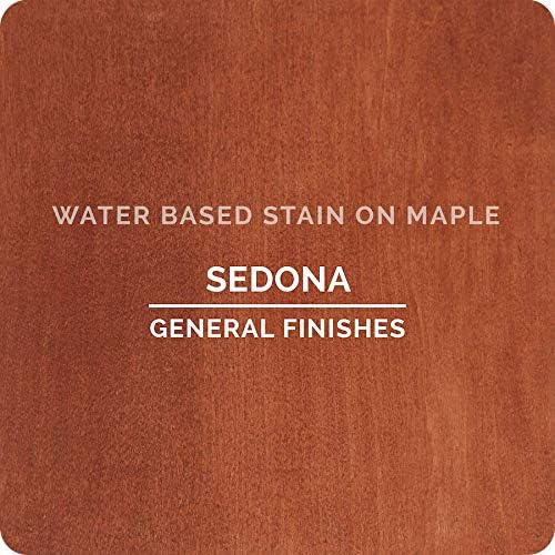 General Finishes Water-Based Wood Stain – Sedona, 1 Quart