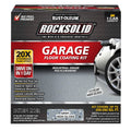 Rust-Oleum RockSolid 60003 Garage Floor Coating Kit, 1 Car Garage Kit, High Gloss, Gray, 90 fl. oz.