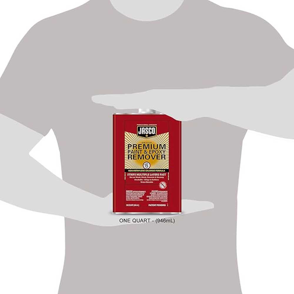 W.M. Barr QJPR501SC Jasco Semi-Paste Premium Paint & Epoxy Remover, 1 Quart