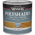 Minwax Polyshades Stain + Poly in One Step, Half Pint, Gloss Honey Pine