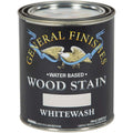 General Finishes Water-Based Wood Stain – Whitewash, 1 Quart