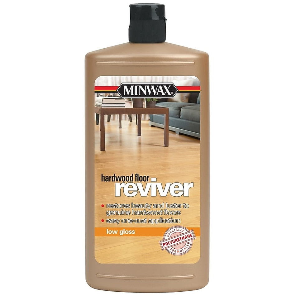 Minwax 609604444 1 Quart Low Gloss Hardwood Floor Reviver