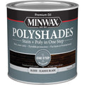 Minwax Polyshades Stain + Poly in One Step, Half Pint, Gloss Classic Black
