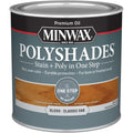 Minwax Polyshades Stain + Poly in One Step, Half Pint, Gloss Classic Oak