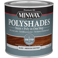 Minwax Polyshades Stain + Poly in One Step, Half Pint, Gloss American Chestnut