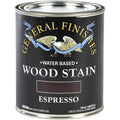 General Finishes Water-Based Wood Stain – Espresso, 1 Quart