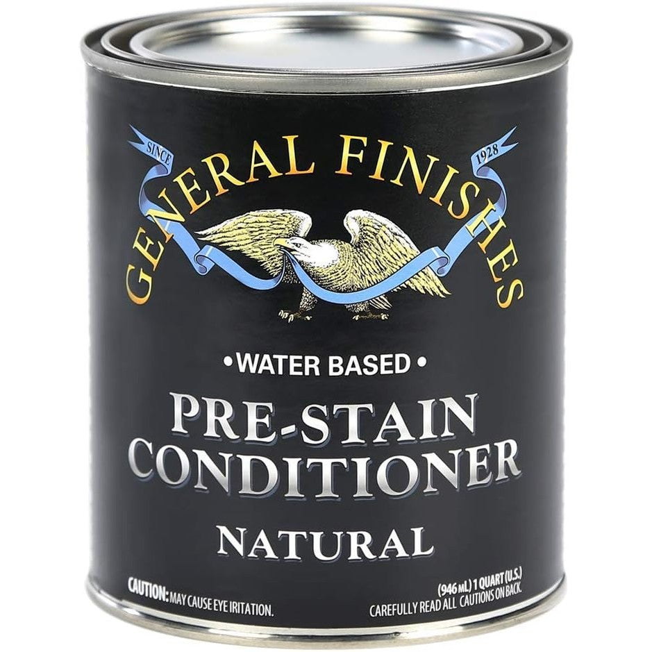 General Finishes Water-Based Pre-Stain Conditioner – Natural, 1 Quart