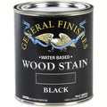 General Finishes Water-Based Wood Stain – Black, 1 Quart