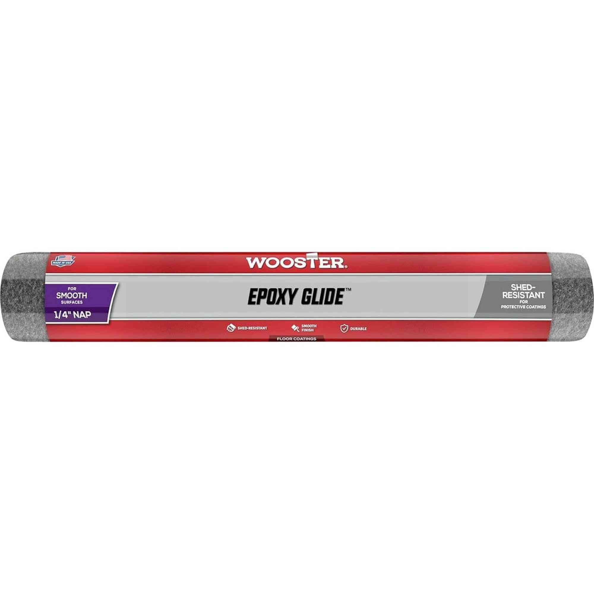 Wooster R232 Epoxy Glide, Shed-Resistant for Protective Coatings, ¼" Nap