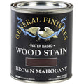 General Finishes Water-Based Wood Stain – Brown Mahogany, 1 Quart