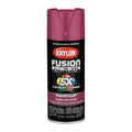 Krylon K02939007 Fusion All-in-One Spray Paint, Gloss Red Plum, 12 oz.