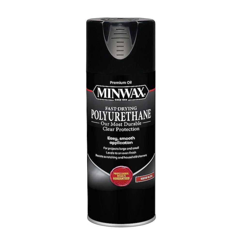 Minwax 33050000 11.5 oz. Clear Warm Gloss Fast-Drying Polyurethane Spray