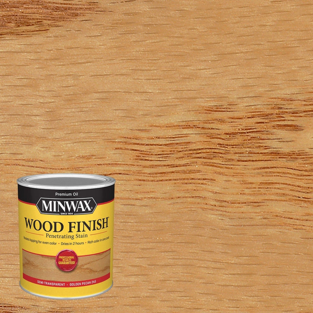 Minwax 70041 Wood Finish Penetrating Stain, Golden Pecan 245 – 1 Quart (Case of 4)