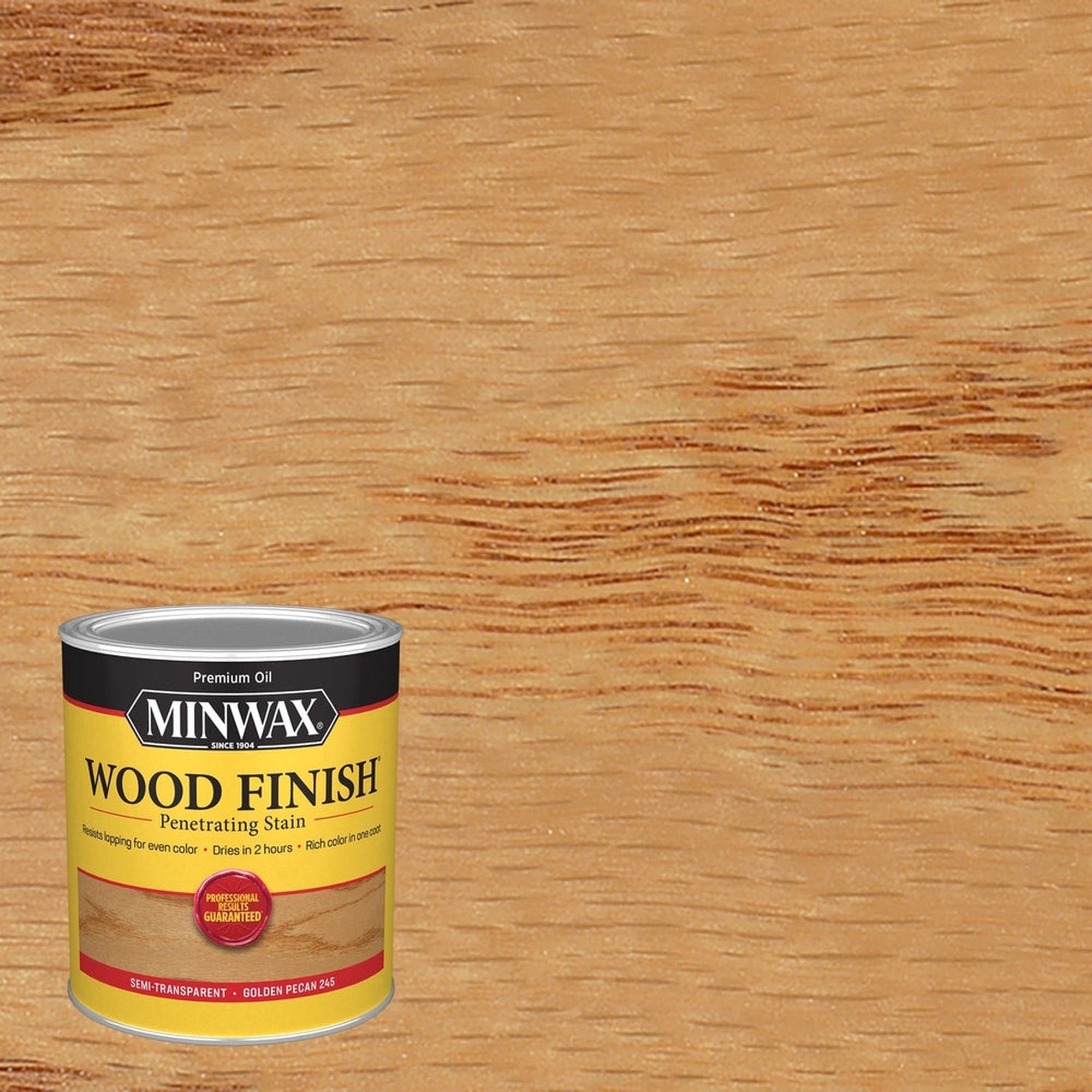 Minwax 70041 Wood Finish Penetrating Stain, Golden Pecan 245 – 1 Quart (Case of 4)