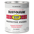 Rust-Oleum Stops Rust 7715502 Protective Enamel, Aluminum, 1 Quart