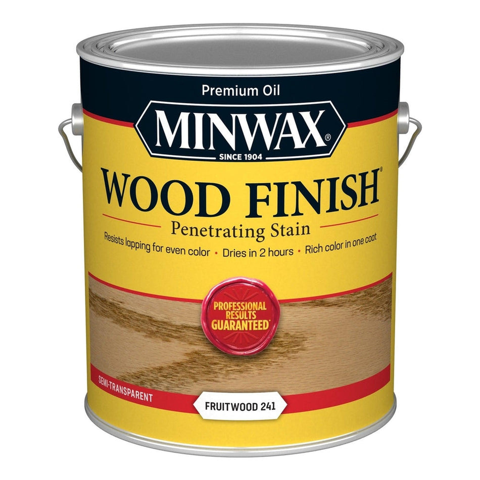 Minwax 71010 Wood Finish Penetrating Stain, Fruitwood 241 – 1 Gallon (Case of 2)