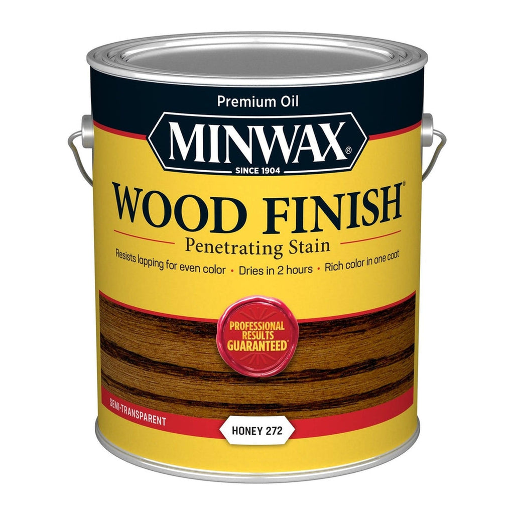 Minwax 71149 Wood Finish Penetrating Stain, Honey 272 – 1 Gallon (Case of 2)