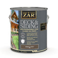 Sika 832899 Zar Deck & Siding Semi-Transparent Stain Classic Oil Finish, One Gallon, Emerald Gray