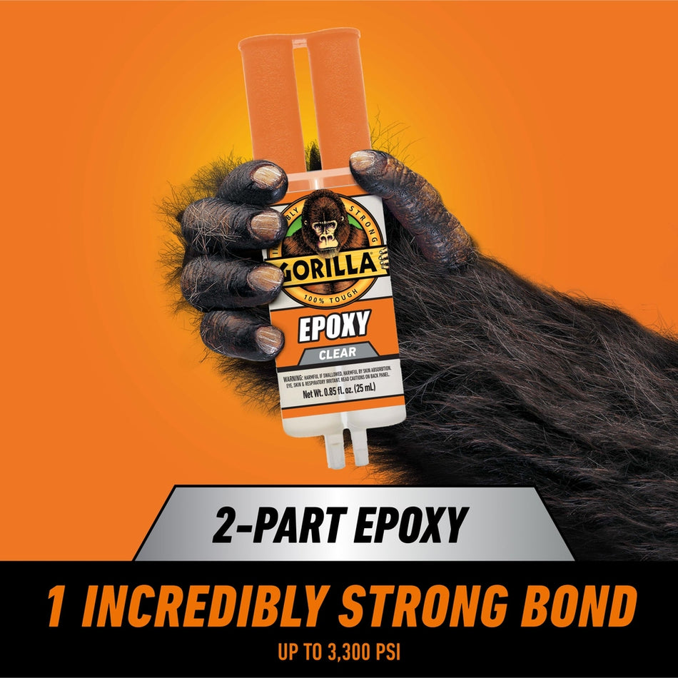 Gorilla 4200101 0.85 fl. oz. Epoxy Clear
