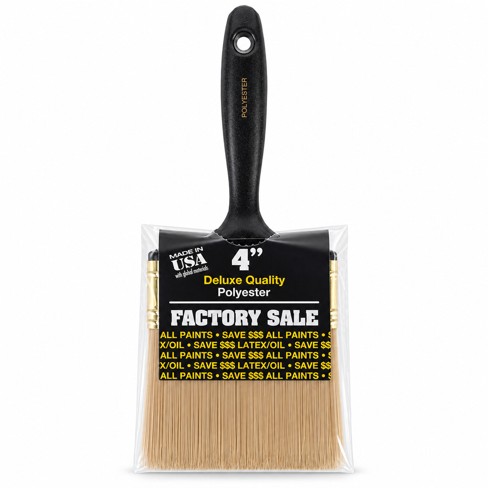 Wooster Factory Sale 4" Flat Paint Brush