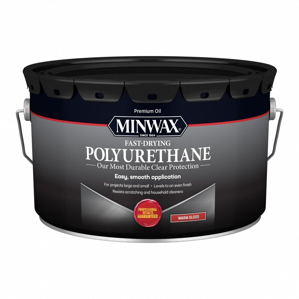 Minwax 71058000 2.5 Gallons Clear Warm Gloss Fast-Drying Polyurethane
