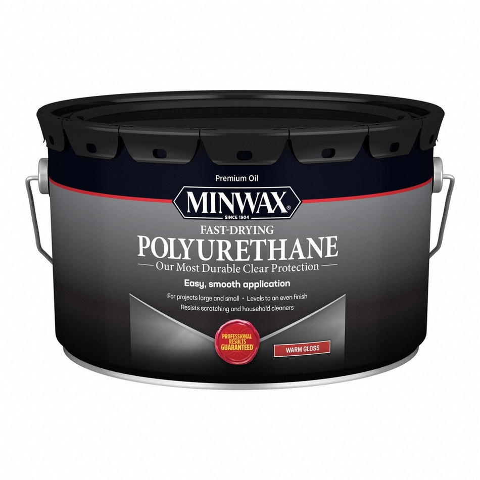 Minwax 71058000 2.5 Gallons Clear Warm Gloss Fast-Drying Polyurethane