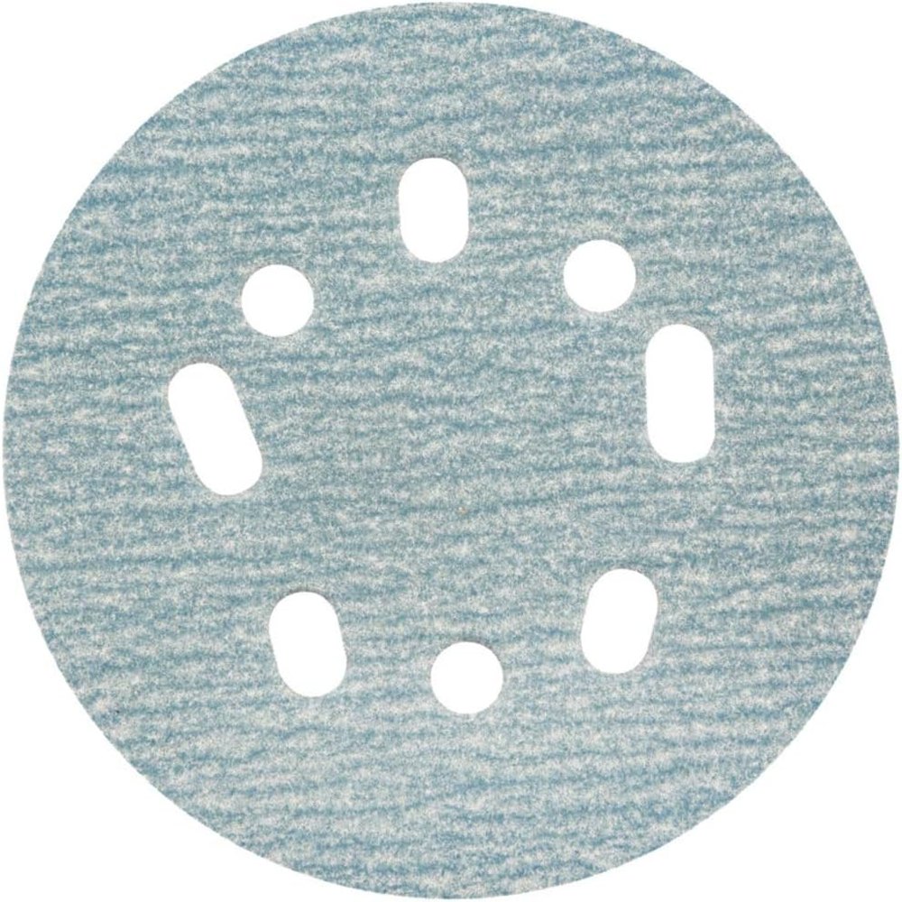 Norton 68361 Prosand Medium 120 Grit Hook & Loop 5- and 8-Hole Universal Vac Sanding Discs, 5" – Job Pack of 10