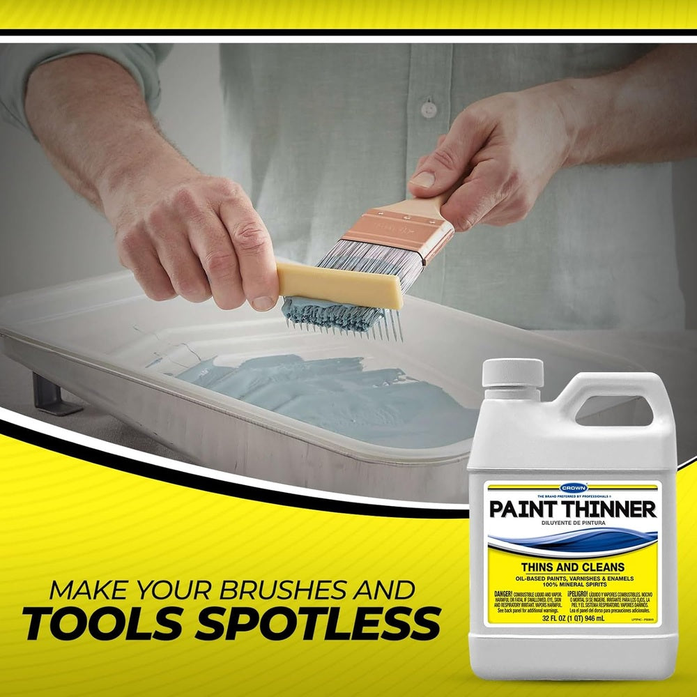 Crown CR.PT.P.64 Paint Thinner, 1 Quart