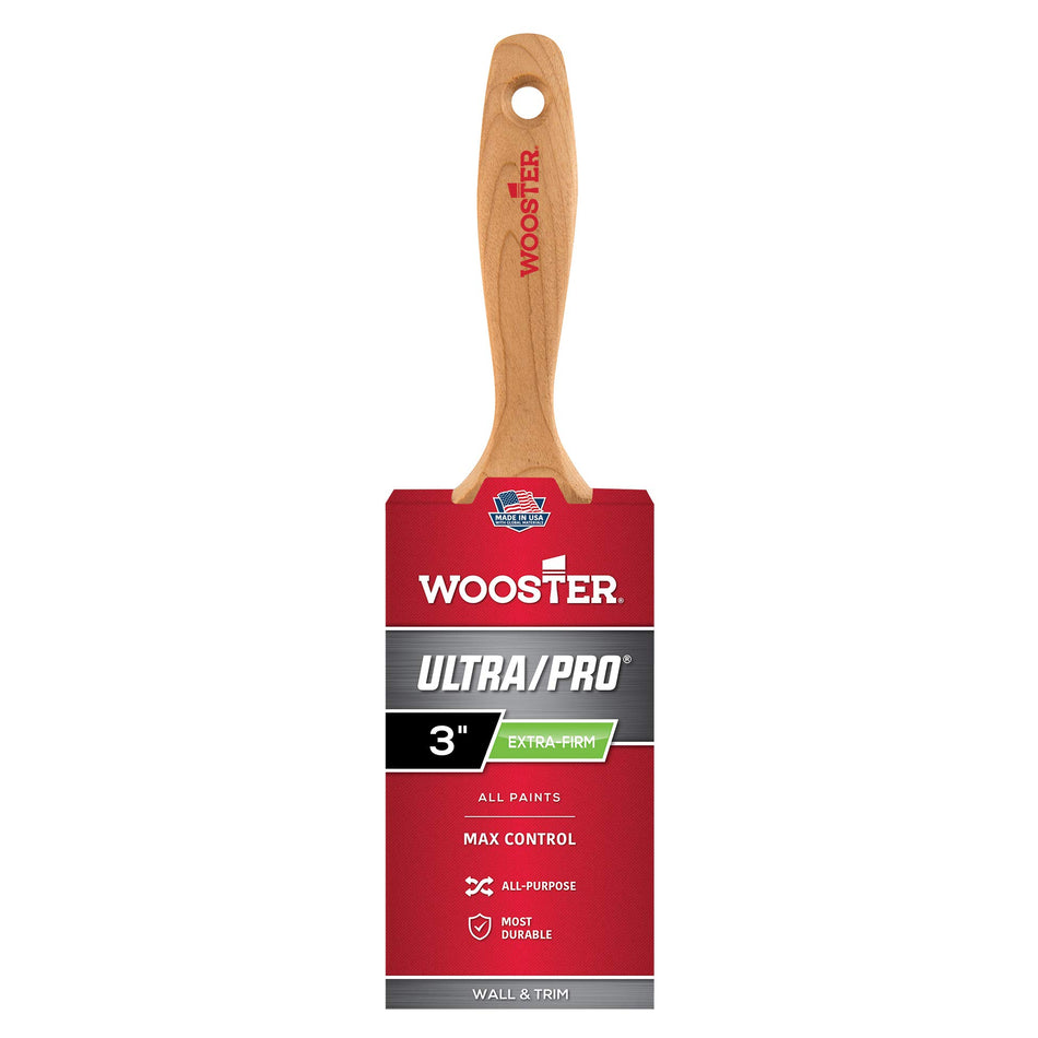 Wooster Ultra/Pro Extra-Firm Flat Varnish Paint Brush – 3 in.