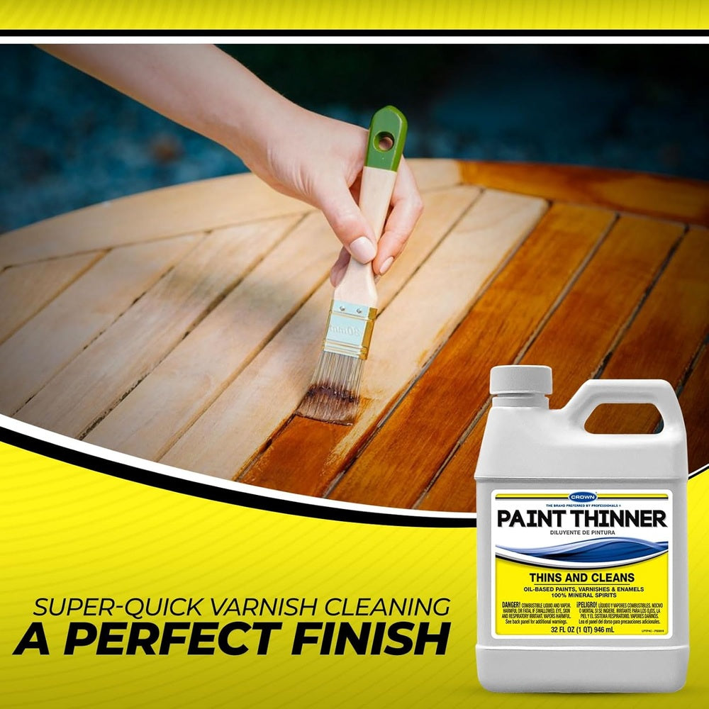 Crown CR.PT.P.64 Paint Thinner, 1 Quart