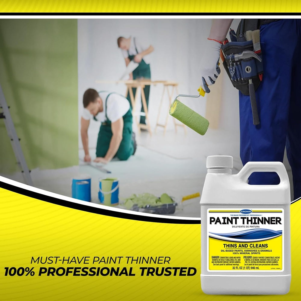 Crown CR.PT.P.64 Paint Thinner, 1 Quart