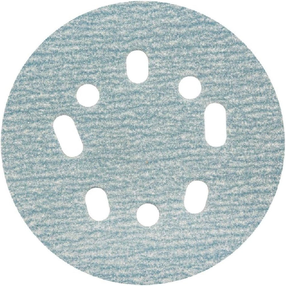 Norton 68359 Prosand Fine 180 Grit Hook & Loop 5- and 8-Hole Universal Vac Sanding Discs, 5" – Job Pack of 10