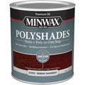 Minwax Polyshades Stain + Poly in One Step, 1 Quart, Gloss Bombay Mahogany