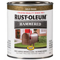 Rust-Oleum Stops Rust 7210502 Hammered Brush, Gold Rush, 1 Quart
