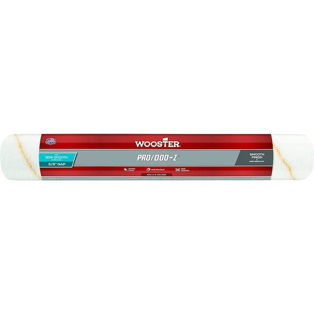 Wooster RR642 18" Pro/Doo-Z 3/8" Nap Roller Cover
