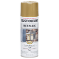 Rust-Oleum Stops Rust 7270830 Metallic Spray, Gold Rush, 11 oz.