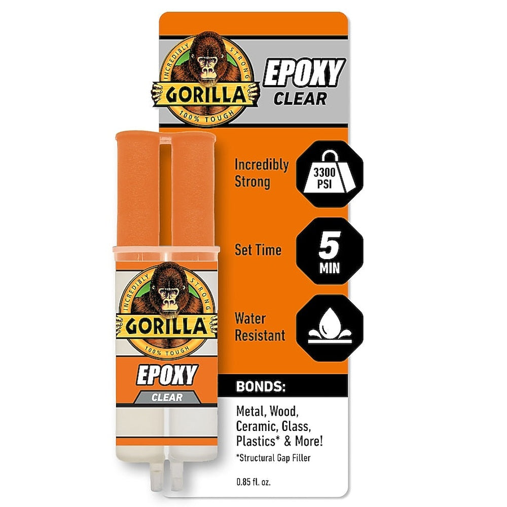 Gorilla 4200101 0.85 fl. oz. Epoxy Clear