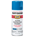 Rust-Oleum Stops Rust 7727830 Protective Enamel Spray, Gloss Royal Blue, 12 oz.