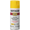 Rust-Oleum Stops Rust 7747830 Protective Enamel Spray, Gloss Sunburst Yellow, 12 oz.