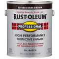 Rust-Oleum Professional 7748402 High Performance Protective Enamel, Gloss Dark Brown, 1 Gallon (Case of 2)