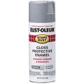 Rust-Oleum Stops Rust 7786830 Protective Enamel Spray, Gloss Smoke Gray, 12 oz.