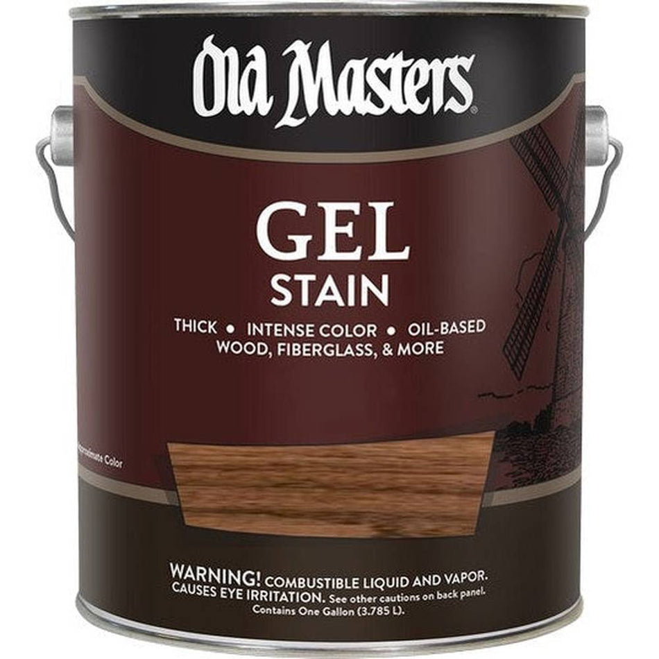 Old Masters 81801 Gel Stain, One Gallon, American Walnut